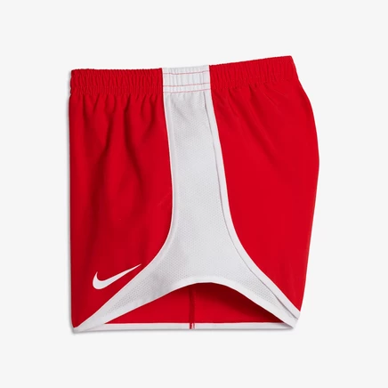 Шорты для девочек Nike Dri-FIT Tempo, красно-белые