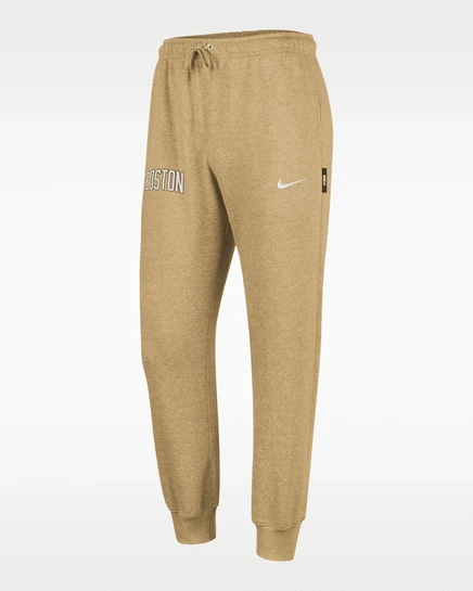 Мужские джоггеры Nike Boston Celtics City Edition, золотистые