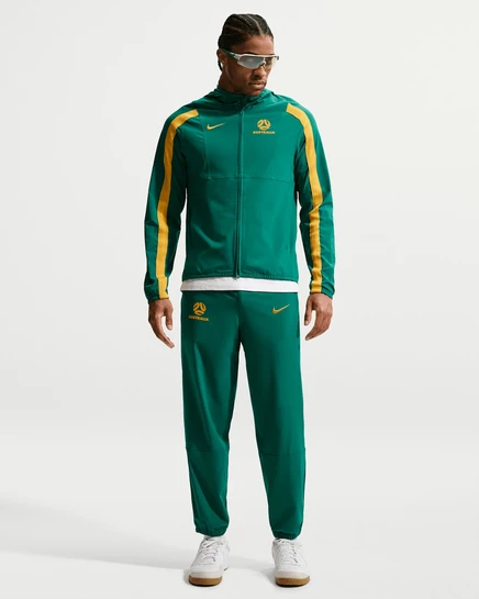Мужские брюки Nike Australia Energy, зеленые/золотые