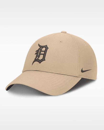 Мужская кепка Nike Detroit Tigers Club, хаки