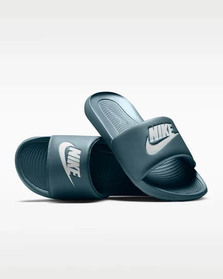 Мужские слайды Nike Victori One, серо-бежевые