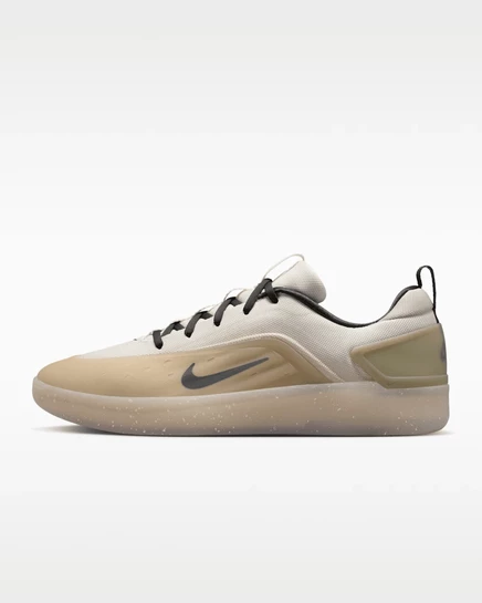 Унисекс скейткеды Nike SB Zoom Nyjah 4, песочно-хаки/светло-коричневый/светло-бежевый/темно-серый