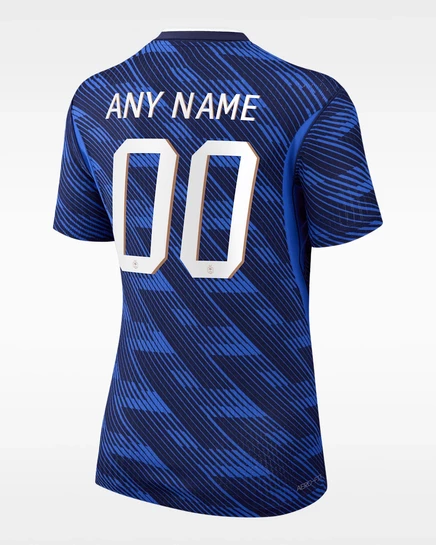 Женская игровая футболка Nike FFF 2026 Match Home Aero-FIT, королевско-синяя