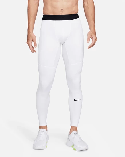 Мужские тайтсы Nike Pro Warm, белые/черные