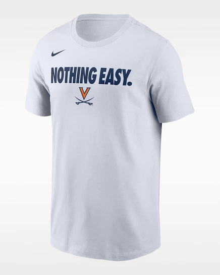 Мужская футболка Nike Virginia Cavaliers NCAA Legend, белая