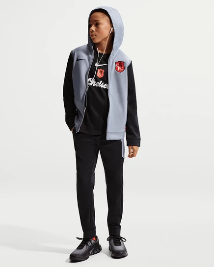 Детский футбольный костюм Nike Chelsea FC SE, серо-синий