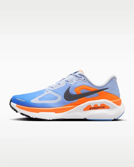 Мужские беговые кроссовки Nike Structure Plus, голубой/оранжевый/черный