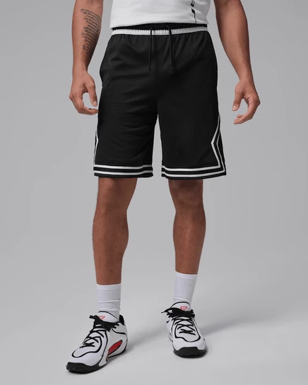 Мужские баскетбольные шорты Jordan Sport Dri-FIT 9″ Diamond, черные