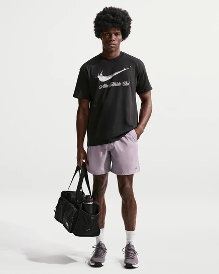 Мужские шорты Nike Form Dri-FIT 18 см, фиолетовые/черные