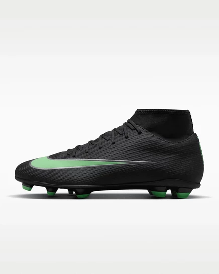 Бутсы Nike Mercurial Superfly 11, черные/зеленые