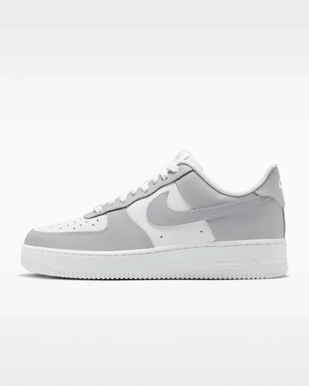 Мужские кроссовки Nike Air Force 1 '07, белый/светло-серый