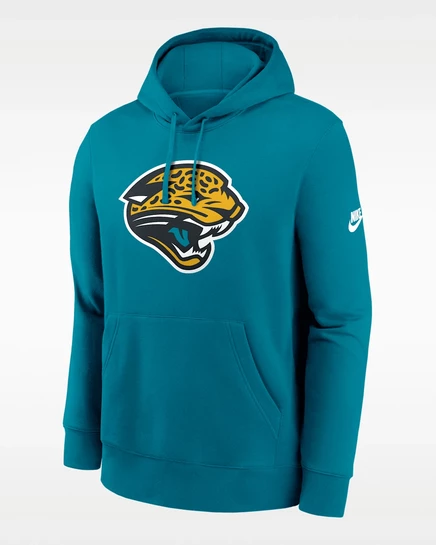 Мужское худи Nike Jacksonville Jaguars Best Season, бирюзовое