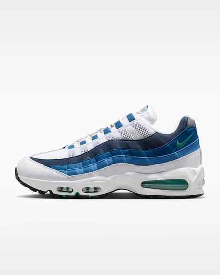 Мужские кроссовки Nike Air Max 95 OG, белые/голубые