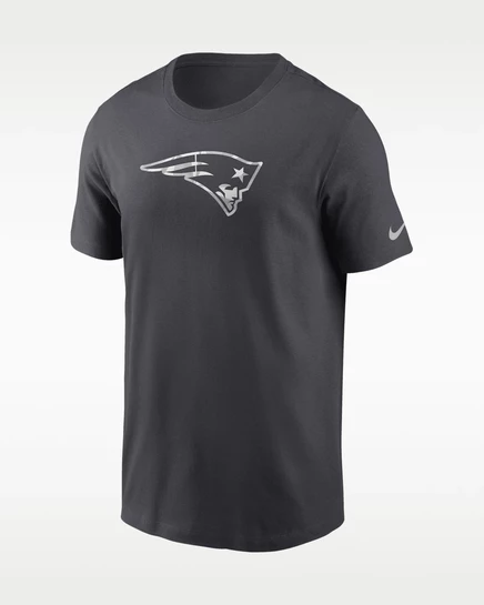 Мужская футболка Nike Patriots Fractal, антрацитовая