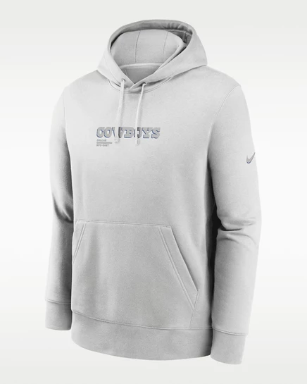 Мужская худи Nike Dallas Cowboys Slot Receiver Club, серая