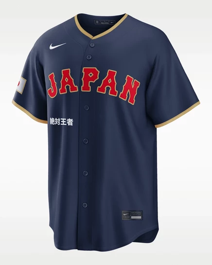 Мужская футболка Nike Japan 2026, темно-синяя