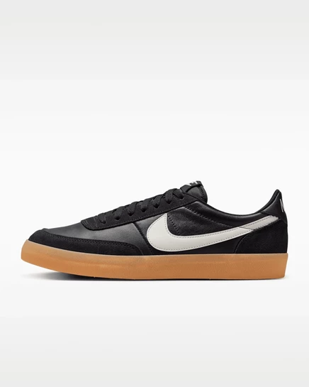 Мужские кеды Nike Killshot 2 кожаные, черные/жёлто-коричневые/кремовые