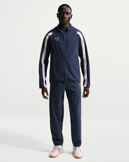 Мужские футбольные брюки Nike Strike+, тёмно-синие/розовые
