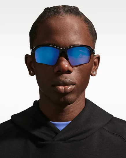 Мужские солнцезащитные очки Nike Skylon Rise, черно-синие