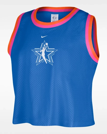 Женская майка Nike WNBA All-Star Weekend, сине-белая