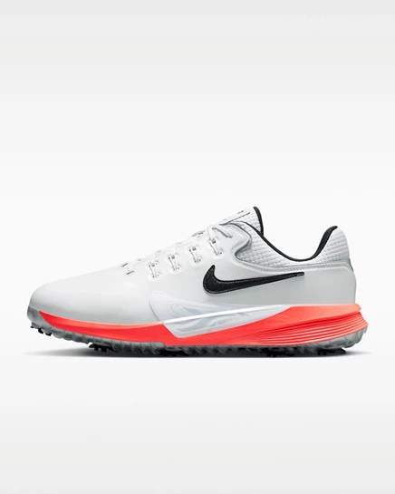 Кроссовки для гольфа Nike Victory Pro 4: белый/hot lava/холодный серый/черный