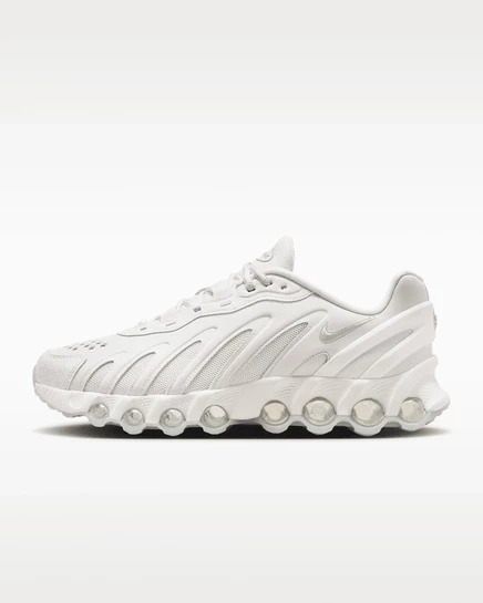 Мужская обувь Nike Air Max Dn8 SP кожаная, платиново‑серая