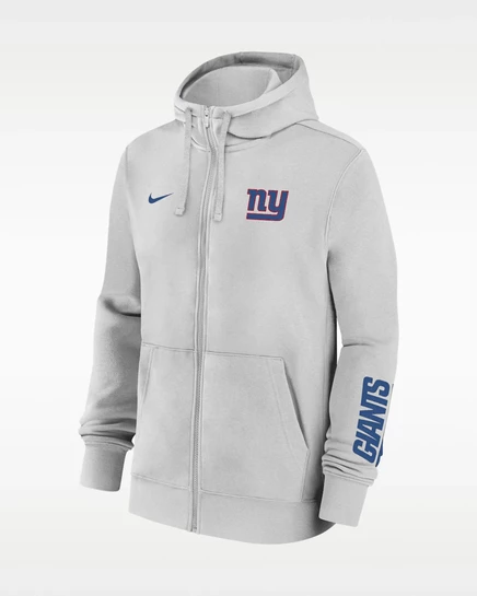 Мужское худи Nike Giants Club, серое