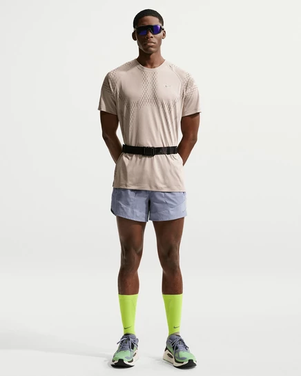 Мужские шорты Nike Stride Plus, пурпурный/индиго/сиреневый