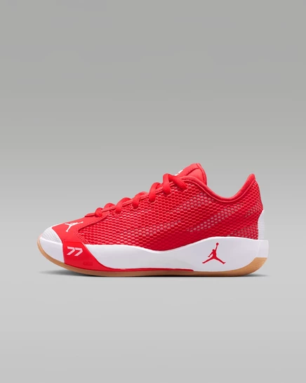 Унисекс кроссовки Jordan Luka 77, красно-бело-коричневые