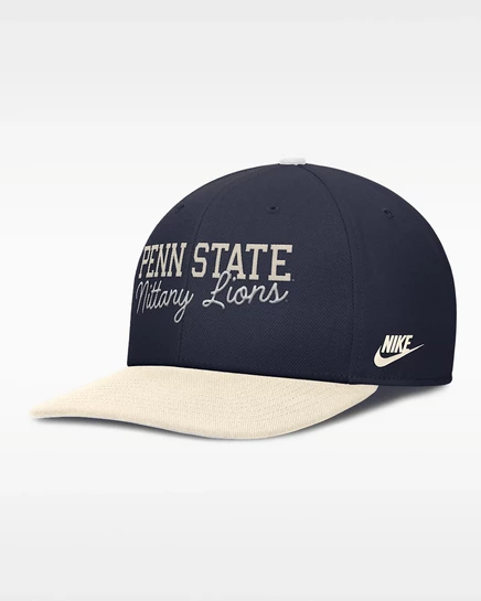 Мужская кепка Nike Penn State Legacy Script, белая