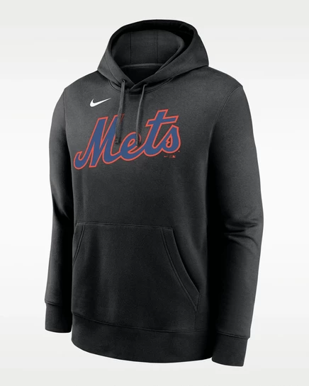 Мужская худи Nike Juan Soto New York Mets Club, черная