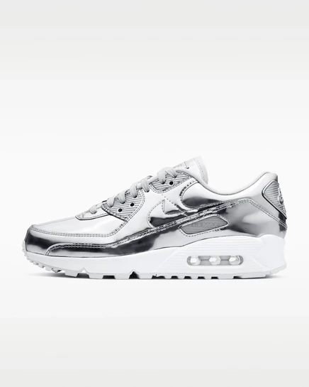 Унисекс кроссовки Nike Air Max 90 SP, хром/платина