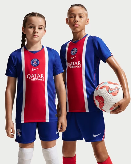 Футболка для мальчиков Nike PSG Stadium 2026/27, синяя