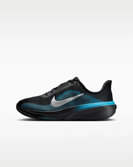 Детские кроссовки Nike Pegasus 42, чёрные/голубые/серые