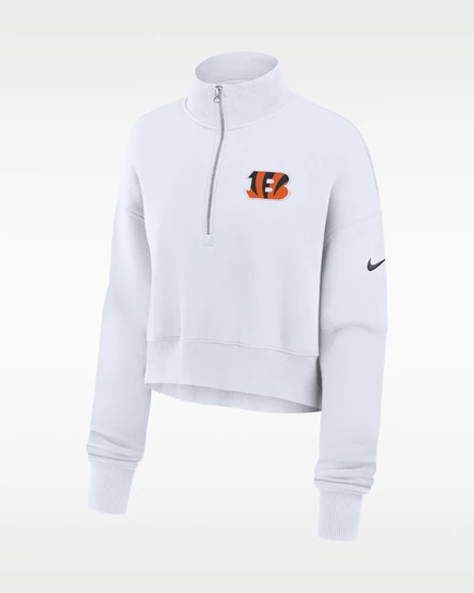 Женский свитшот Nike Cincinnati Bengals Phoenix, белый