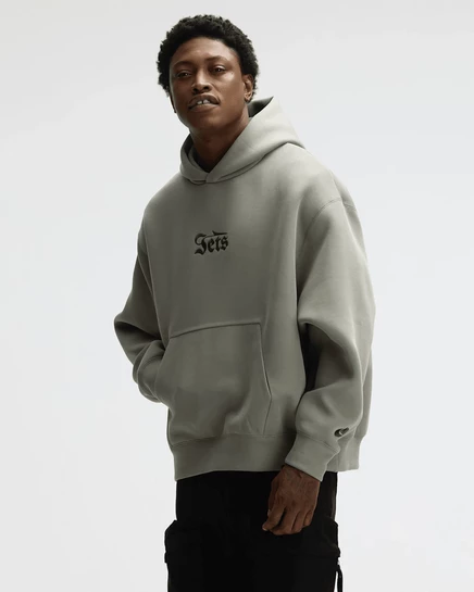 Мужская худи Nike Jets Rivalries Tech Fleece, антрацитовая