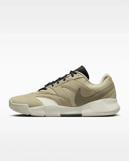 Мужские теннисные кроссовки NikeCourt Lite 4, песочно‑хаки/оливковые