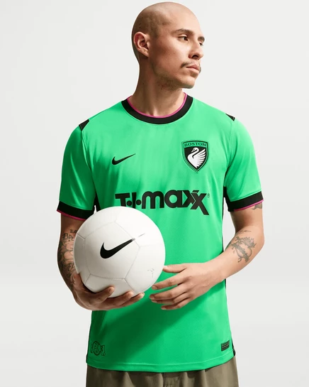 Мужская джерси Nike Boston Legacy Dri-FIT, зеленая