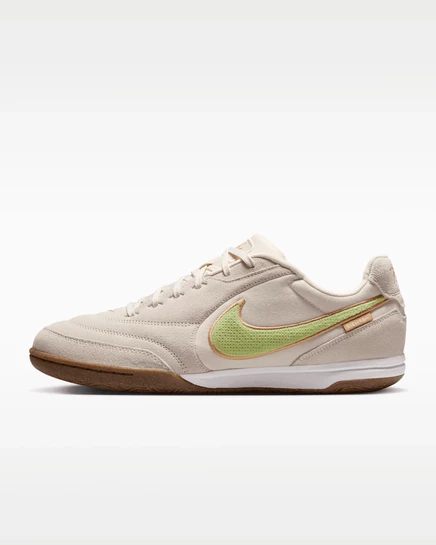 Унисекс футбольные кеды Nike Tiempo Streetgato, бежевые/желтые