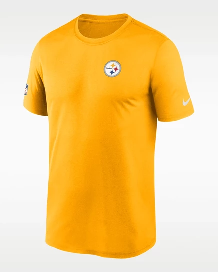 Мужская футболка Nike Legend Small Logo Dri-FIT NFL, золотистая