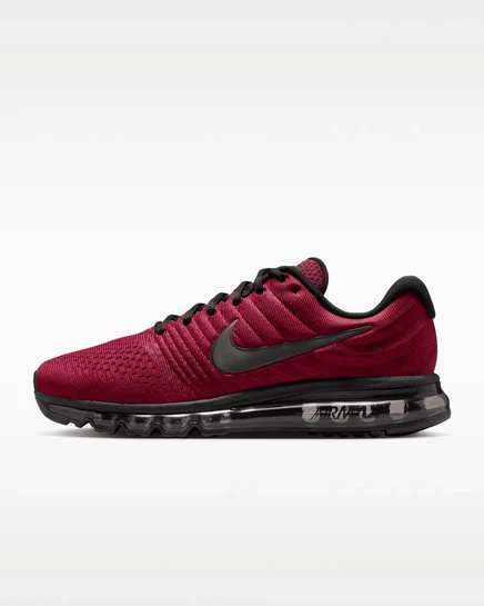 Мужские кроссовки Nike Air Max 2017, красные/темно-серые/черные