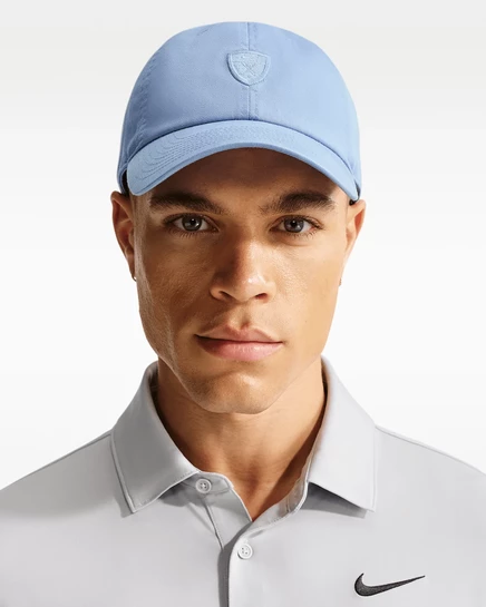 Унисекс кепка Nike Club Golf Shield несформованная, синяя