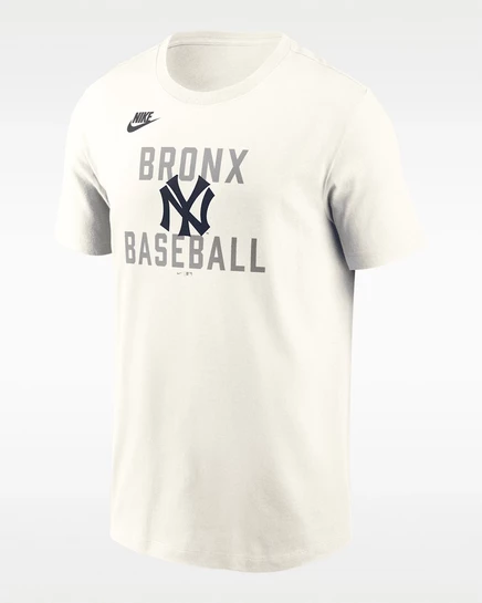 Мужская футболка Nike Cooperstown в стиле 70-х, кремовая