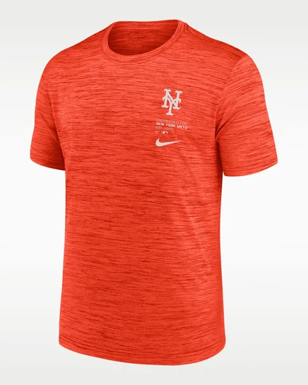 Мужская футболка Nike New York Mets Dri-FIT, оранжевая