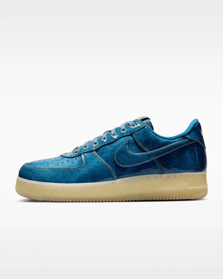 Мужские кроссовки Nike Air Force 1 Retro, голубые