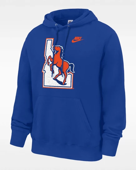 Мужская футболка Nike Boise State Blue Turf, синяя
