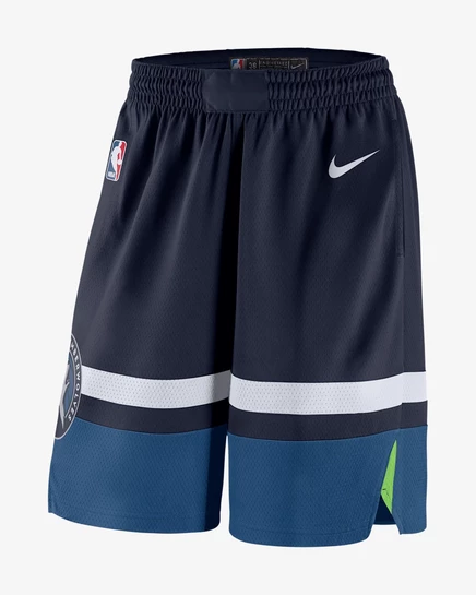 Мужские шорты Nike Timberwolves Swingman, темно‑синие/белые