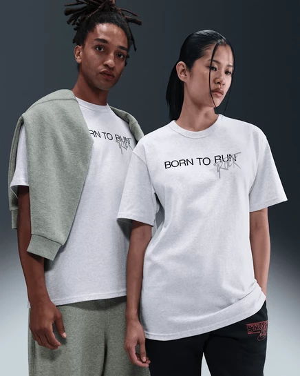 Мужская футболка Nike x Stranger Things, березовый меланж