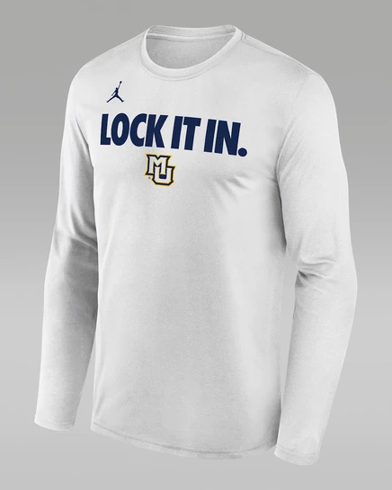 Мужская футболка Jordan Marquette 2026 Dri-FIT, белая