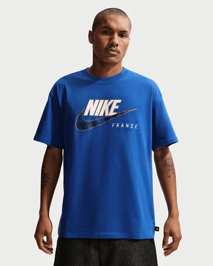 Мужская футболка Nike FFF, королевский синий